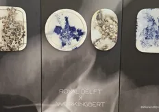 Royal Delft en Workingbert hebben de handen in een geslagen voor de speciale collectie Re-Framed | Wall Panels.